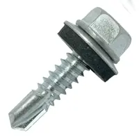 Саморезы кровельные по металлу с пресс-шайбой 6.3x25 мм на вес