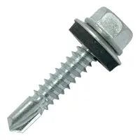 Саморезы кровельные по металлу с пресс-шайбой 6.3x32 мм на вес