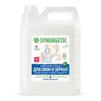 Средство чистящее для стекол и зеркал Synergetic 5л