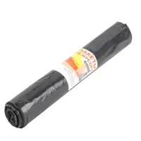 Мешки для строительного мусора 120 л 4x29 см полиэтилен 25 мкм черный 10 шт.