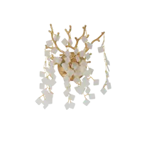 Настенный светильник Лайма под лампу 2*60 Вт G9 220V цвет золото