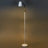 Торшер под лампу Camelion KD-434F C01 Е27 цвет белый