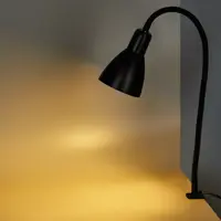 Лампа настольная Camelion KD-438 C02 цвет черный, струбцина