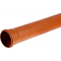 Труба канализационная наружная SN4 110x1000 мм ПВХ