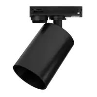 Трековый светильник спот светодиодный Jazzway 36 GU10 15 Вт однофазный 2 м² цвет черный