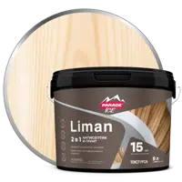 Антисептик защитно-декоративный кроющий Parade Liman матовый прозрачный 9 л