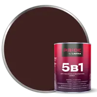 Грунт-эмаль по ржавчине 5 в 1 Лакра цвет шоколадно-коричневый 0.8 л