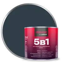 Грунт-эмаль по ржавчине 5 в 1 Лакра цвет графит 1.9 л