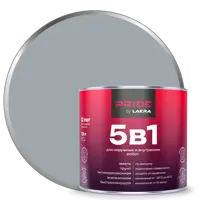 Грунт-эмаль по ржавчине 5 в 1 Лакра цвет серое окно 1.9 л
