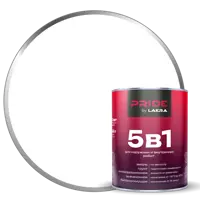 Грунт-эмаль по ржавчине 5 в 1 Лакра цвет белый база А 0.8 л