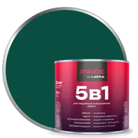 Грунт-эмаль по ржавчине 5 в 1 Лакра цвет зеленый мох 1.9 л