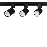 Трековая система освещения Osram однофазный накладная 1 м светодиодная цвет черный нейтральный белый свет
