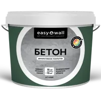 Финишное декоративное покрытие Bayramix 15 кг цвет бетон