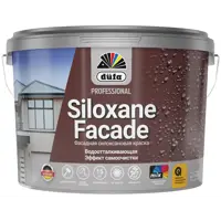 Фасадная краска моющаяся Dufa Professional Siloxane Facade глубокоматовая цвет белый база А 9 л