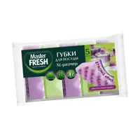 Губки для посуды Master FRESH Strong Effect 5 шт
