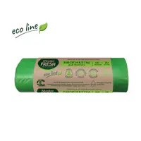 Мешки для мусора Master Fresh 60л 20шт салатовый