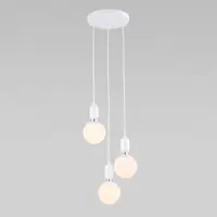 Подвесной светильник со стеклянными плафонами EUROSVET 50151/3 белый