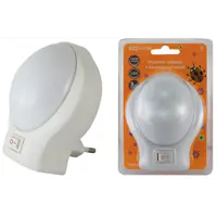 Ночник в розетку светодиодный Tdm Electric Овал Sq0357-0013 Овал с выключателем