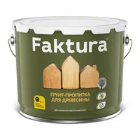 Грунт-пропитка Faktura для древесины 9 л