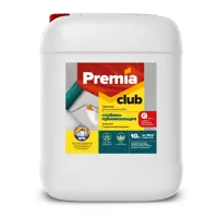 Грунтовка Premia Club глубокопроникающая для внутренних работ 10 л