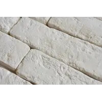 Камень искусственный Евролит Кирпич Романский белый матовый 1м²