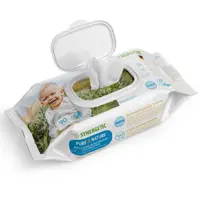 Влажные салфетки SYNERGETIC Pure&Nature Пантенол и овсяное молочко 90 шт