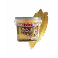 Эмаль декоративная Palizh цвет сусальное золото 0.9 кг