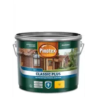 Защитно-декоративная пропитка для дерева лессирующая Pinotex полуматовая цвет сосна 9 л