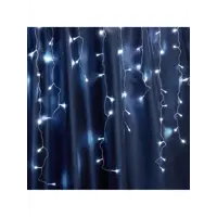 Электрогирлянда универсальная Feron 32344 бахрома 0.7x0.7 м 200 ламп холодный белый 1 режим работы