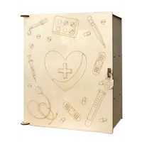 Аптечка Орландо 009004лзр085 235x238x115 мм дерево