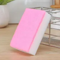 Губка меламиновая SIMALAND 184898 с абразивным слоем