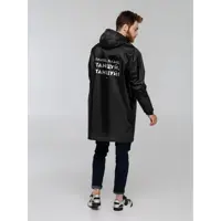 Дождевик Соль Плащ плащ цвет черный размер 2XL