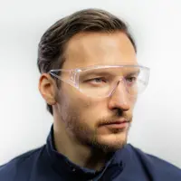 Очки защитные открытые Delta Plus PITON 2 Clear прозрачные с защитой от запотевания и царапин