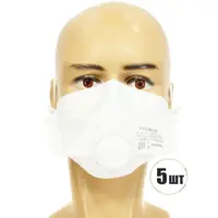 Респиратор одноразовый РусСиз RS332K-5, класс защиты FFP1, 5 шт