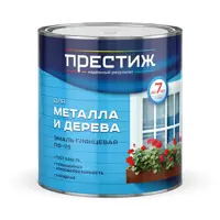 Эмаль ПРЕСТИЖ ХОЛДИНГ 01-001-001-028 глянцевая цвет белый 2.8 кг