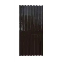 Профнастил Локопласт 2000x800мм прозрачно-коричневый