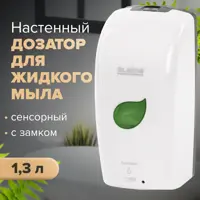 Дозатор для жидкого мыла ЛАЙМА 607329 цвет белый
