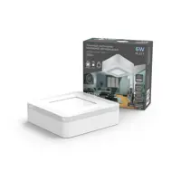 Светильник точечный светодиодный накладной GAUSS Backlight BL221 2 м² нейтральный белый свет цвет белый