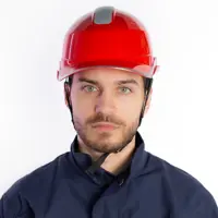 Каска защитная Delta Plus Baseball Diamond V Up DIAM5UPROFL, цвет красный