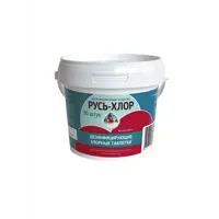 Дезинфицирующее средство Русь-хлор хлорные таблетки 1 л