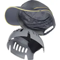 Каскетка защитная Delta Plus Air Coltan COLTAAINOSH, цвет черно-красная