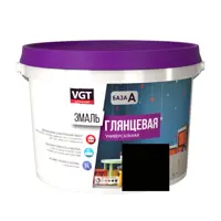 Эмаль VGT 31657 цвет черный 2.50 кг