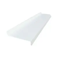 Отлив оцинкованный Профметстиль 170x1500мм белый