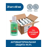 Гель для рук антисептический DR.SAFE с алое вера 1.2 л