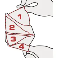 Респиратор одноразовый Delta Plus M1104, с уровнем защиты FFP1, 20 шт