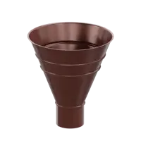 Воронка водосборная Вегасток ⌀125мм коричневый