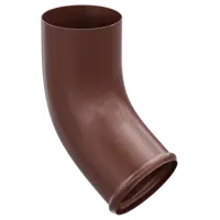 Колено сливное Vegastok ⌀90мм коричневый