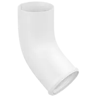 Колено сливное Vegastok ⌀90мм белый