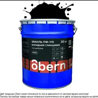 Эмаль OBERN 16484 цвет черный 20 кг