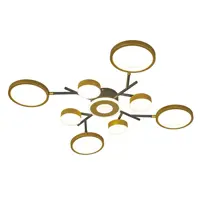 Светильник потолочный светодиодный ESCADA 10206-9LED 18 м² нейтральный белый свет цвет черный